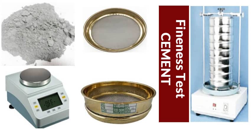 Fineness test of Cement and its Significance