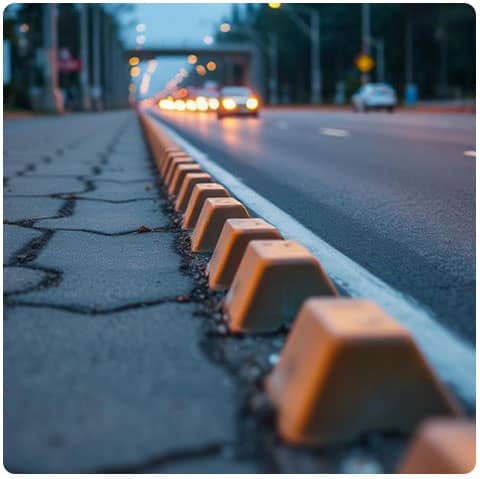 Kerbs In Roads