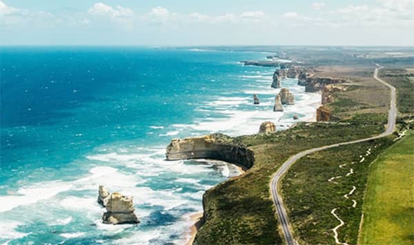 Great Ocean Road in Victoria